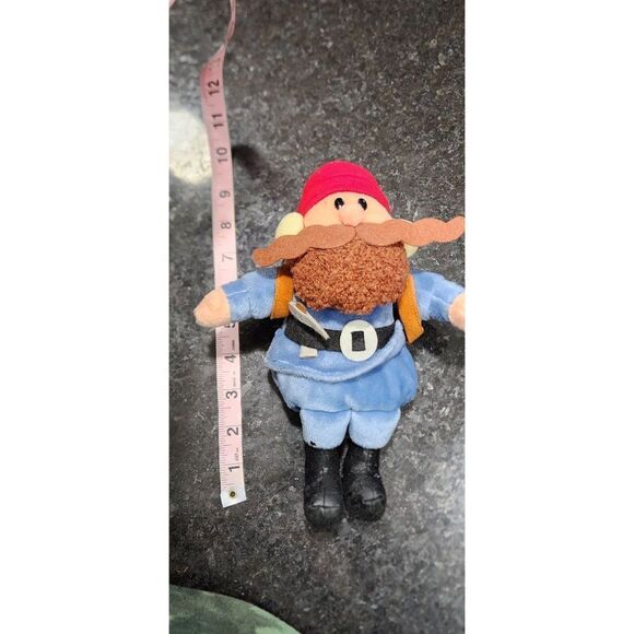 Rudolph Island of Misfit Toys Yukon Cornelius 8 Inch Plush 1998 Vintage - Picture 4 of 6